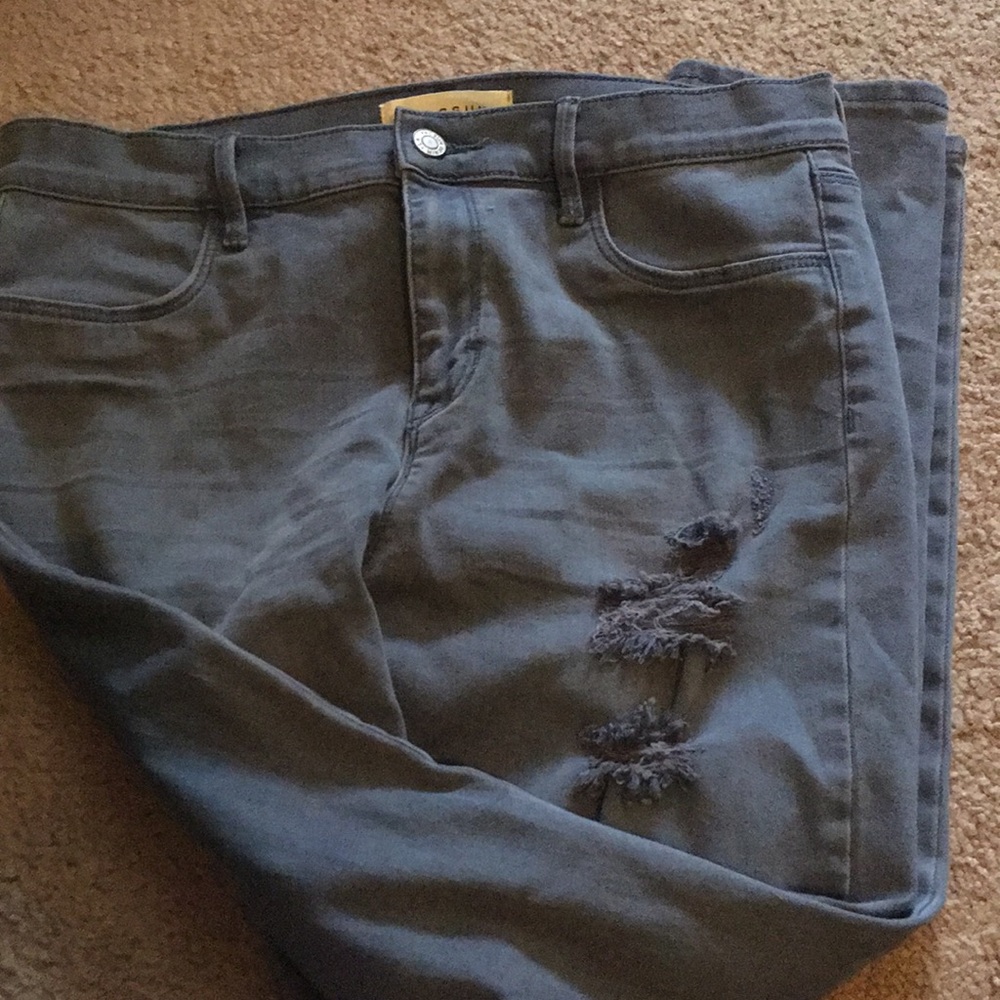 Pacsun distressed skinny jeans